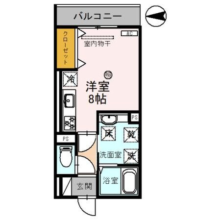 和歌山市駅 徒歩4分 1階の物件間取画像